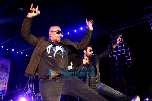 vishal dadlani shekhar ravjiani pallavi sharda dazzled the stage at the pillai college festival alegria 7