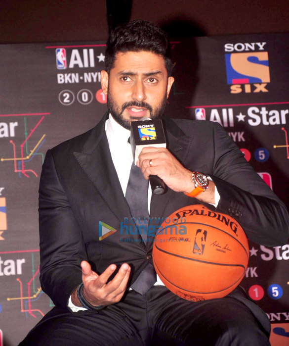 abhishek bachchan at nba all stars press meet 3