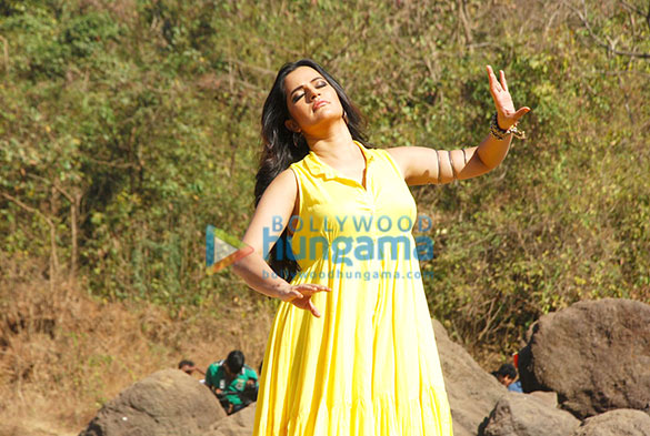 sona mohapatra shoots for the promotional track of the film saavi 6