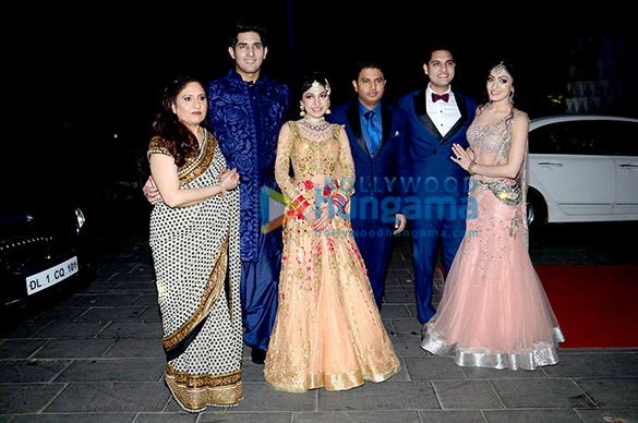 celebs grace tulsi kumars wedding reception 2