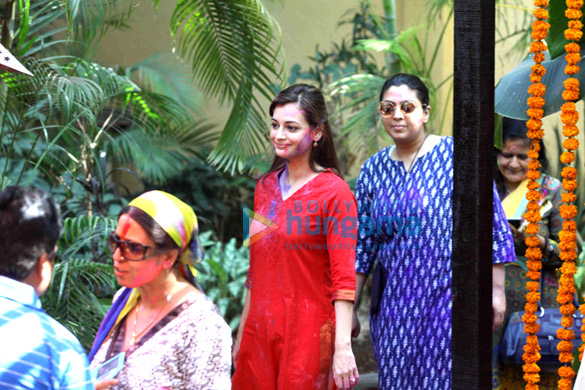 javed akhtar shabana azmis holi bash 2015 5