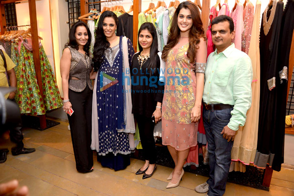 taapsee pannu pooja chopra madhurima tuli pallavi sharda amyra dastur swara bhaskar at tanvi kedias collection launch at fuel 8