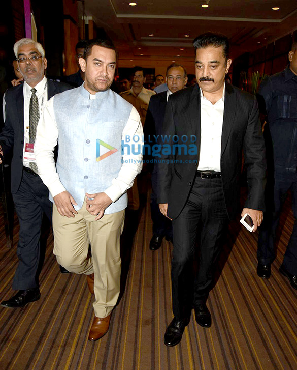 aamir khan kamal haasan at the inauguration of ficci frames 15