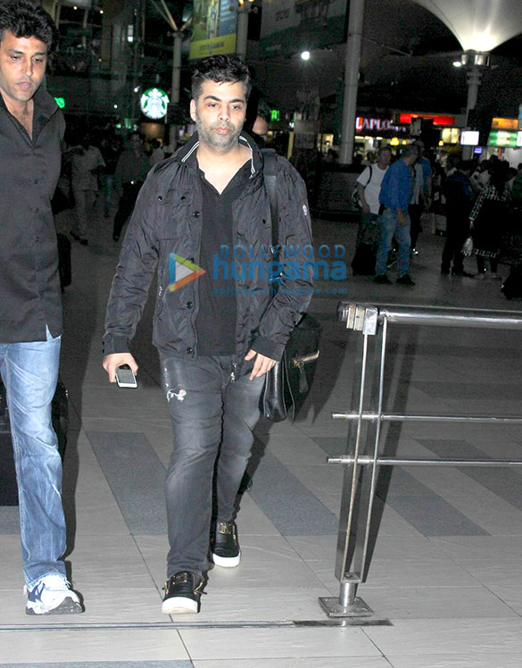 saif ali khan karan johar snapped at the airport 7
