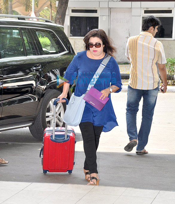celebs snapped leaving for goa for the launch of planet hollywood 6