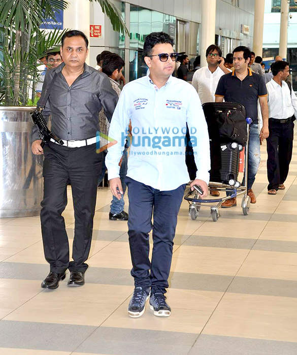 celebs return from planet hollywood launch in goa 9