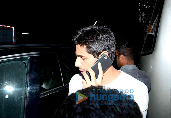 sidharth malhotra snapped at a look test for shakun batras untitled next 3