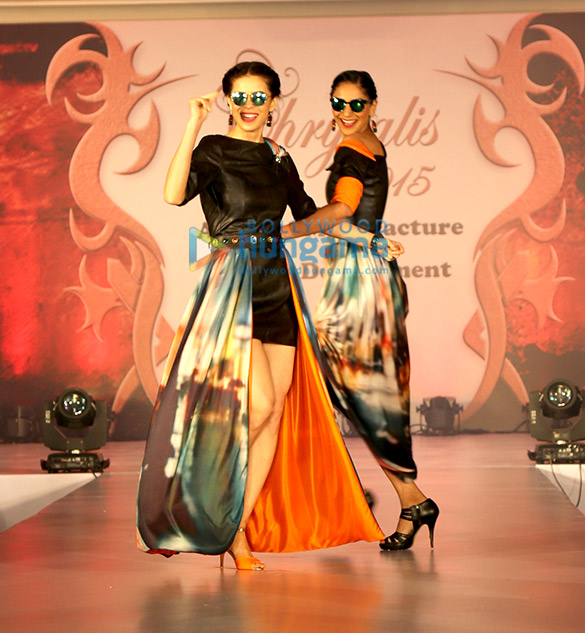sndt amd chrysalis fashion show at the leela 8
