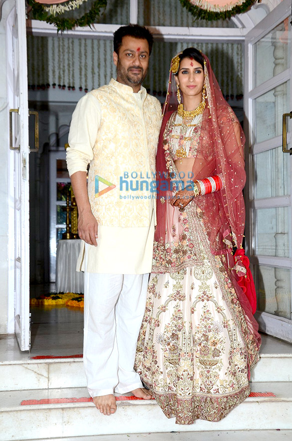 abhishek kapoor pragya yadav wedding at isckon temple 3