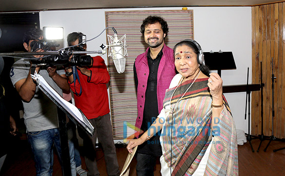 asha bhosle mudasir ali record a song for the film lucknow times 2