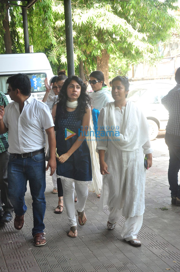 sudha shivpuris funeral ceremony 6