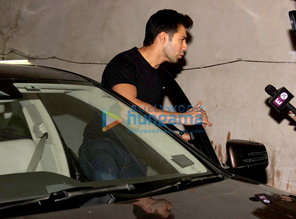 alia bhatt varun dhawan snapped post the screening of ok kanmani 7