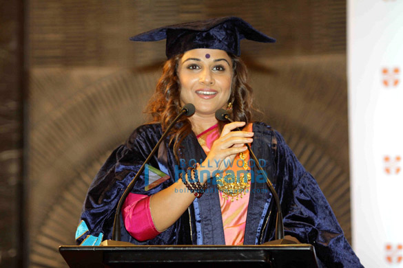 vidya balan honoured by rai university 5