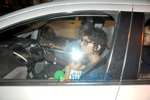 aamir khan kiran rao snapped at imran khans sons 1st birthday bash 5