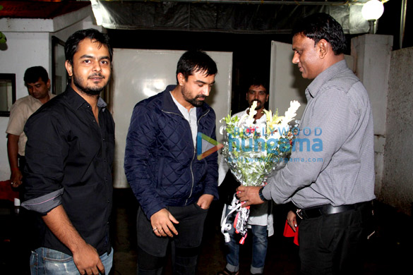 ajaz khan at the trailer launch of the film i am mr mother 3