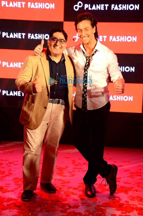 tiger shroff announced as the brand ambassador for planet fashion 8