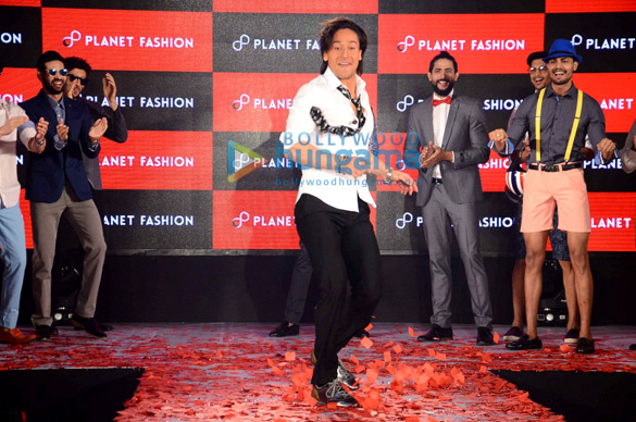 tiger shroff announced as the brand ambassador for planet fashion 9