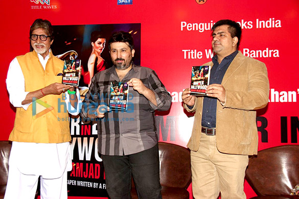 amitabh bachchan unveils shadab amjad khans book murder in bollywood 2