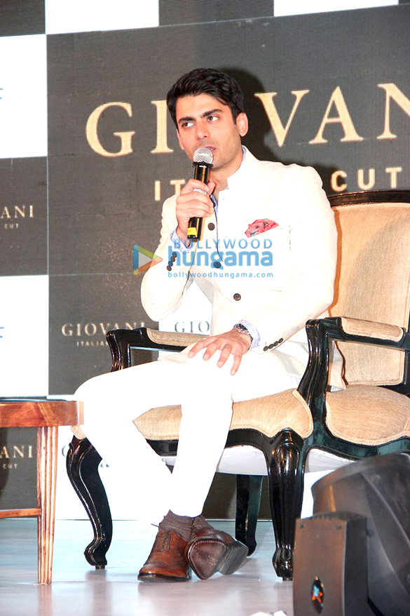 fawad khan at the launch of giovanis fw15 collection 11
