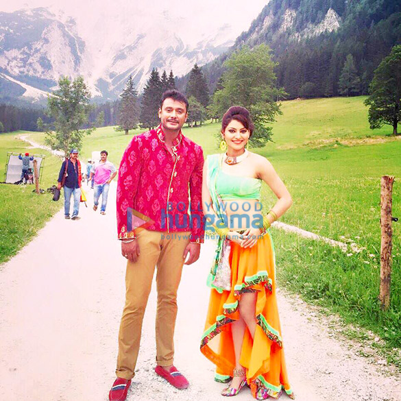 urvashi rautela shooting and holidaying in italy 2