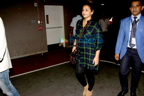vidya balan siddharth roy kapur snapped at the international airport 7