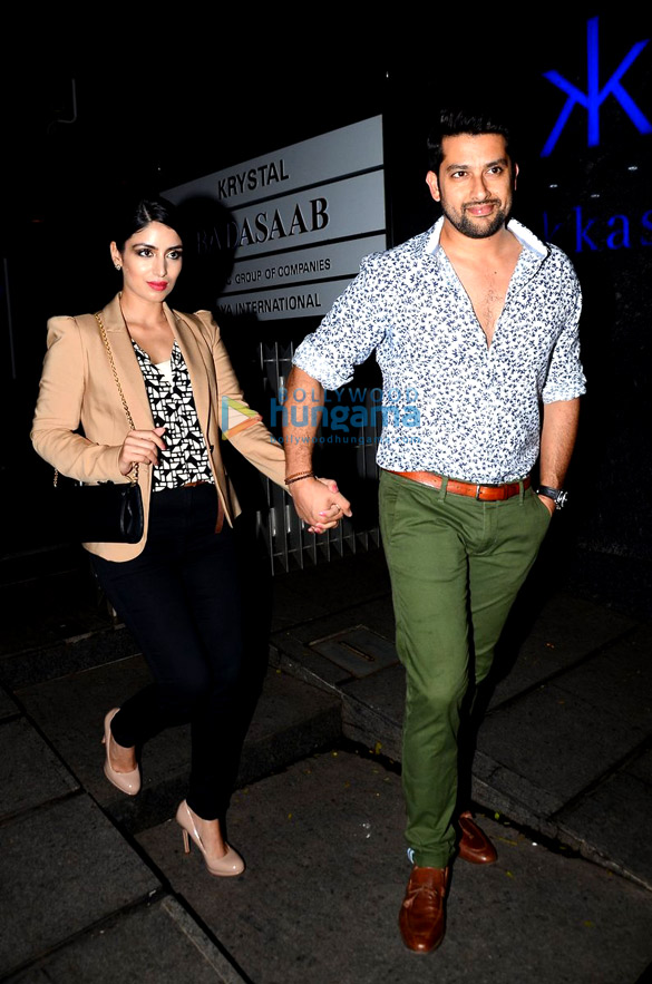 aftab shivdasani snapped with his wife at hakassan 5