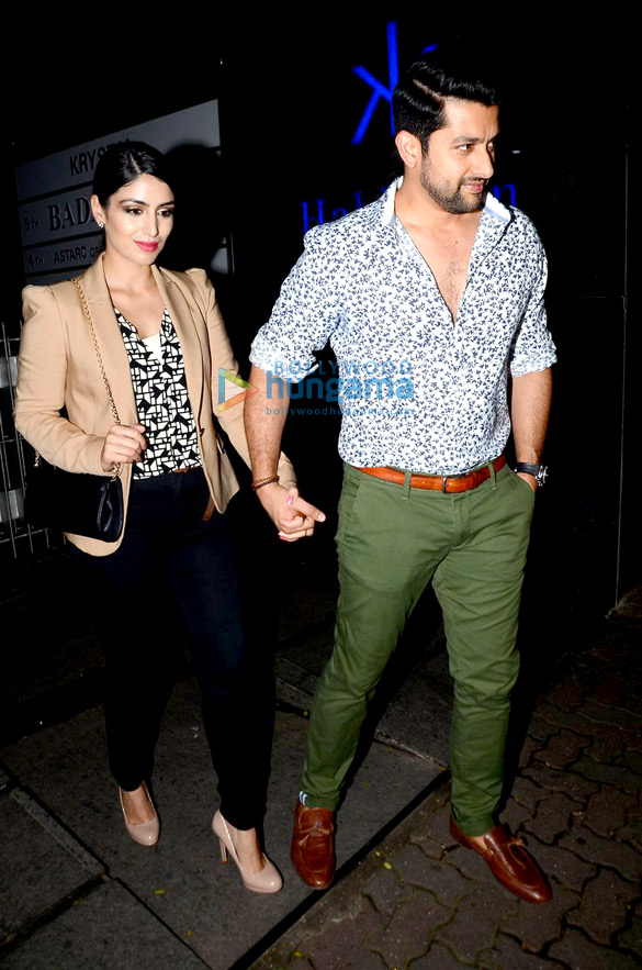 aftab shivdasani snapped with his wife at hakassan 6