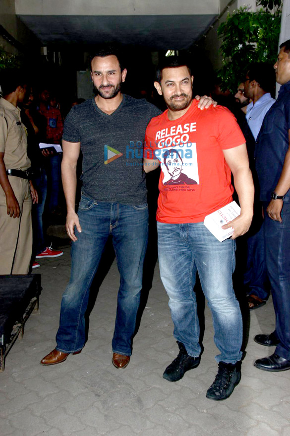 saif ali khan aamir khan snapped at mehboob studio 6