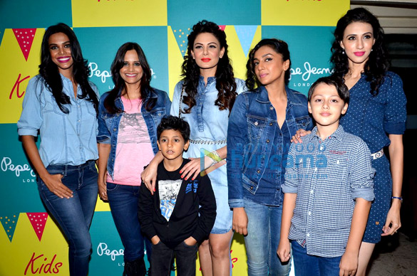 celebs grace the launch of pepe jeans kidwear collection 2