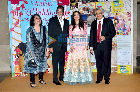 amitabh bachchan unveils the big indian wedding book 3