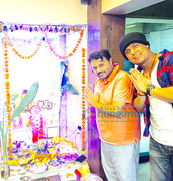 ranjha vikram singh visits anil sharmas place for ganpati darshan 4