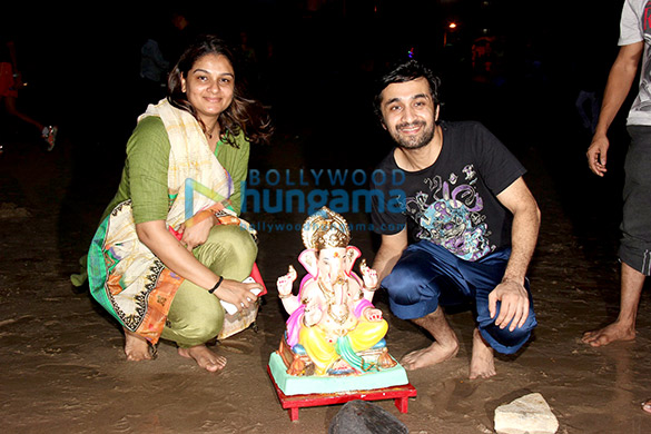 shilpa shetty hrithik roshan siddhant kapoor snapped at ganesha visarjan 4