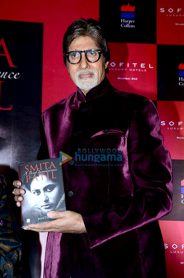 amitabh bachchan jaya bachchan unveil the book smita patil a brief incandescence 5