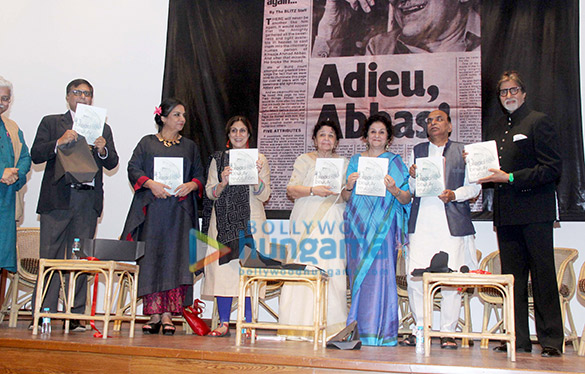 amitabh bachchan launches book of the writings of the late khwaja ahmad abbas 5