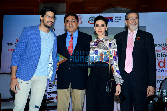 karisma kapoor sidharth malhotra support aios national diabetes eye screening clinic initiative 2