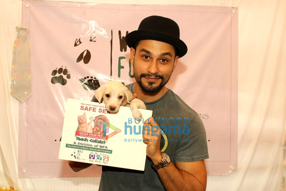 kunal khemu at adopt pet drive campaign 5