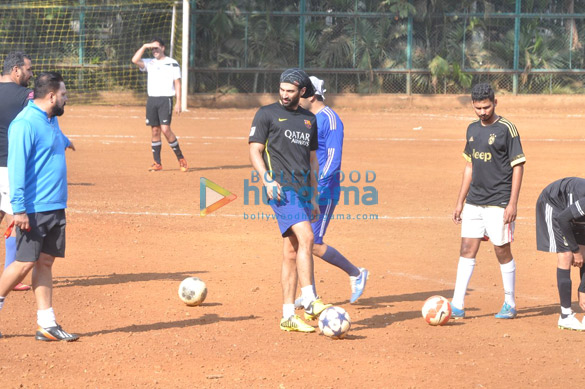 abhishek bachchan aditya roy kapur snapped at football practise 9