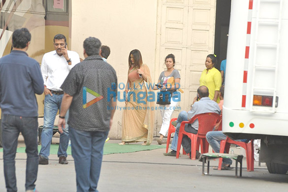 sunny leone snapped post an ad shoot at mehboob studio 4