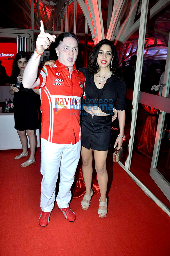 gautam singhania celebrates his european ferrari victory 6