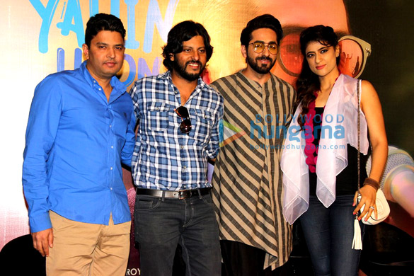 ayushmann khurrana at the song launch yahin hoon main 3