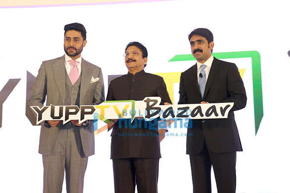 abhishek bachchan launches yupptv bazaar 2