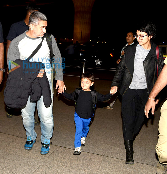 aamir khan leaves for switzerland with his family 7