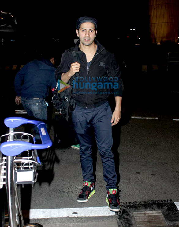 varun dhawan leaves for rome to celebrate new year 2016 with friends 2