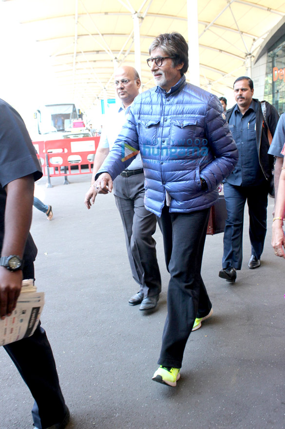 amitabh bachchan returns after shooting for te3n in kolkata 6