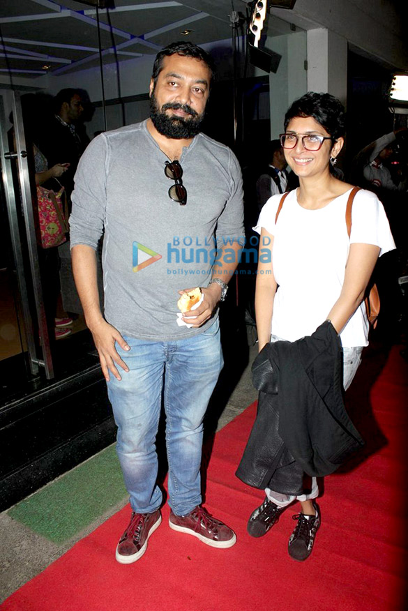 kiran rao anurag kashyap and rohan sippy at the movie preview of quentin tarintinos the hateful eight 4