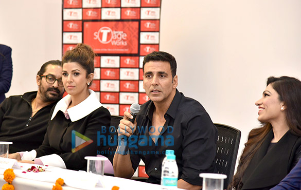 cast of airlift snapped at the t series stage academy 2