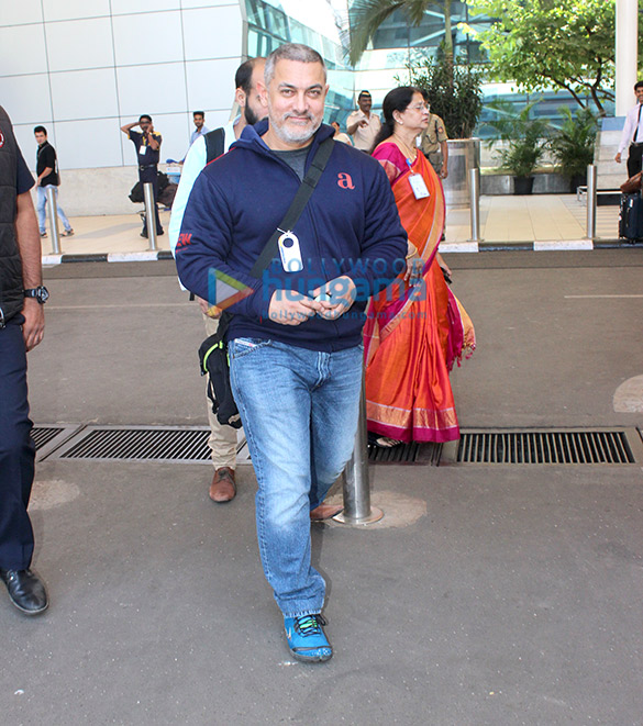 aamir khan arrives for rang de basanti 10 years celebration after his shoot for dangal 7