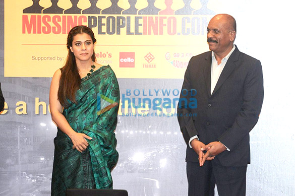 kajol acp vasant dhoble at the official launch of the website missingpeopleinfo com 4