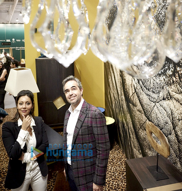 gauri khan at the prestigious international design fair maison objet 8