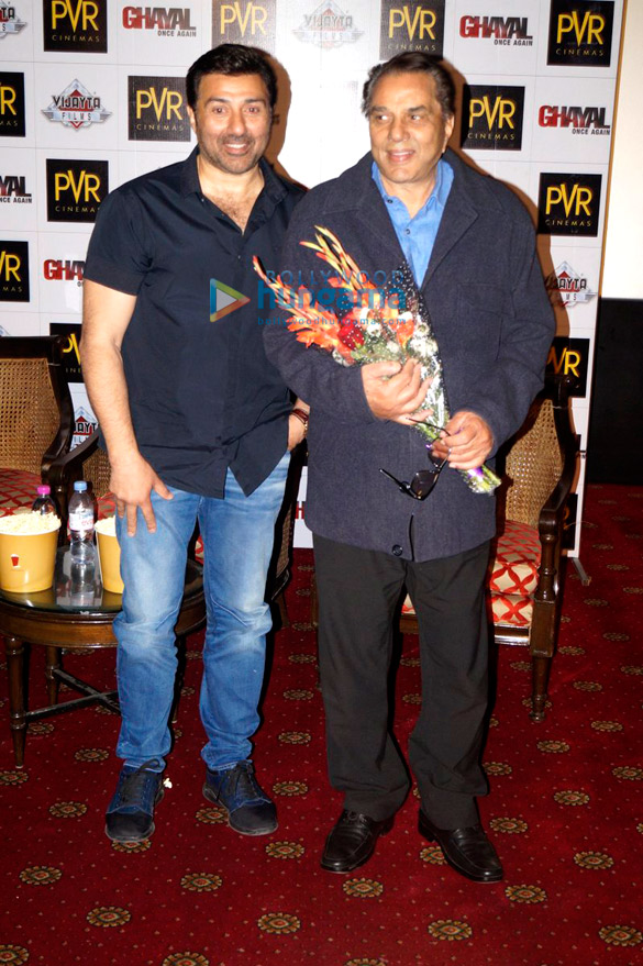 sunny deol dharmendra promote ghayal once again in delhi 4
